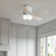 44" Fitzgerald 5 - Blade Low Profile Ceiling Fan With LED Light Kit And Pull Chain