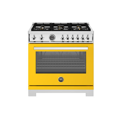 Bertazzoni 36" 5.9 Cubic Feet Freestanding Range