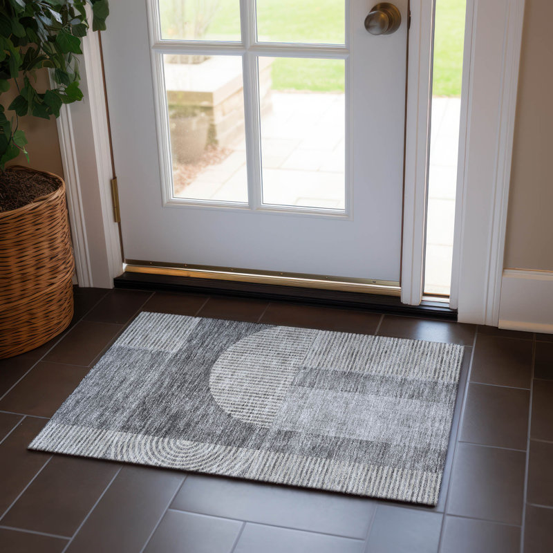 Tapis intérieur / extérieur Naadiya, Rectangle 1 pi 8 po x 2 pi 6 po