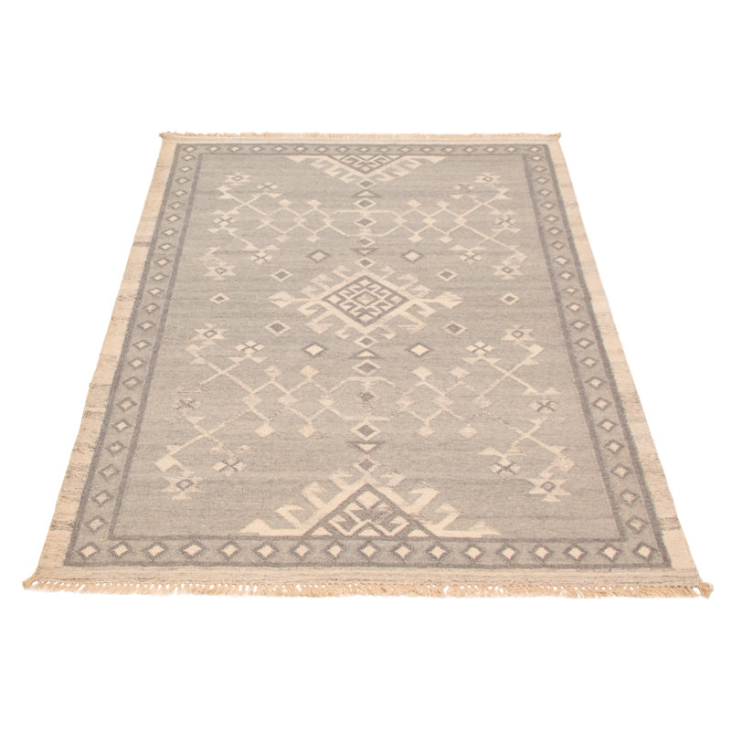 Ankara FW Grey Kilim 5'3" x 7'6"
