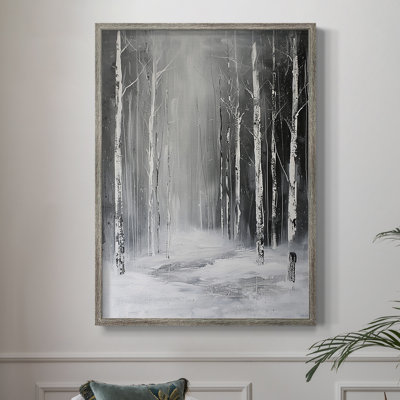 «LANDSCAPES Series Lxxxix», reproduction encadrée - bois massif