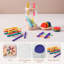 Ensemble de gobelets en bois Montessori