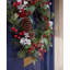CEDAR BERRY - 26" Christmas Wreath with Pines Cones, Ivy & Red Berries