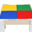 Ensemble de table et de chaises multi-activités pour enfants avec plateau de table réversible et rangement Teamson Kids 2-en-1