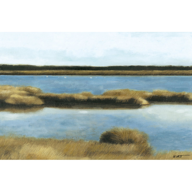 Wet Lands II by Norman Wyatt Jr. - 1 Piece Wrapped Canvas Painting, 51cm H x 76cm W x 3.8cm D