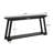 62.99" Solid Wood Sofa Console Table With 2-Tier Storage Shelves For Living Room, Entryway-123140103