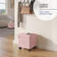 Banc de rangement avec repose-pieds Vérrant Boucle-640496183-641225997
