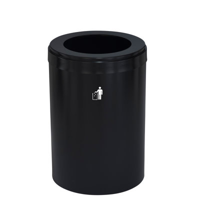 Steel Open Outdoor Trash/Recycling Bins