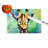 Giraffe Glass Cutting Board Large