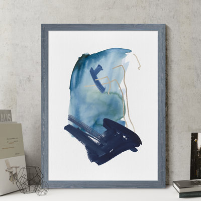 " Indigo Collide IV " by Paul Cezanne