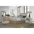 Boca Grande Contemporary Panel Upholstered Platform Bed 4-Piece Bedroom Set