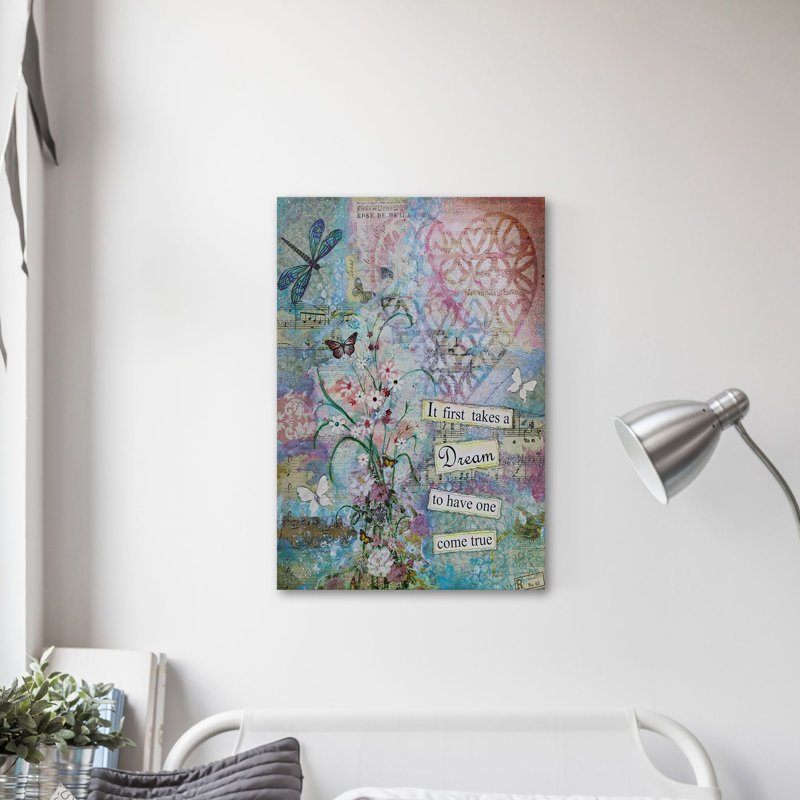 «First Dream» par Morrell, impression sur toile tendue, H 36 po x l 24 po