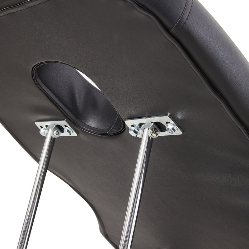 183cm Rectangular Folding Table, Black