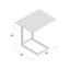 Plateau d’ordinateur portable pliant en collation expand Jerimiah