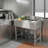 Three Bowls Kitchen Bar Sink with Faucet