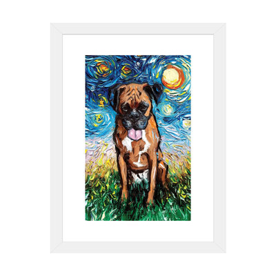 " Boxer Night II " by Aja Trier
