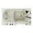 Prairie 45.75'' x 26'' Whirlpool Fiberglass Bathtub with Faucet-23009619-23009621