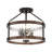 Kateri Glass Semi Flush Mount