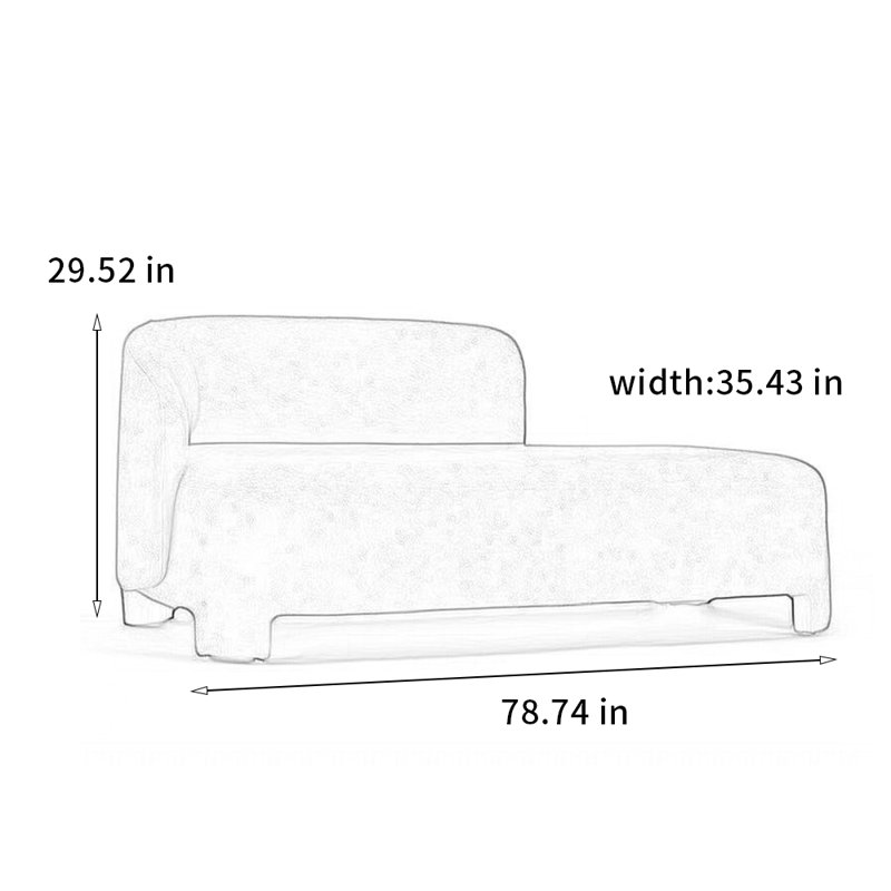 Chaise robuste et de haute qualité, Orienté à gauche (vu de face)