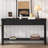 Modern 4-Drawer Console Table-2141113114
