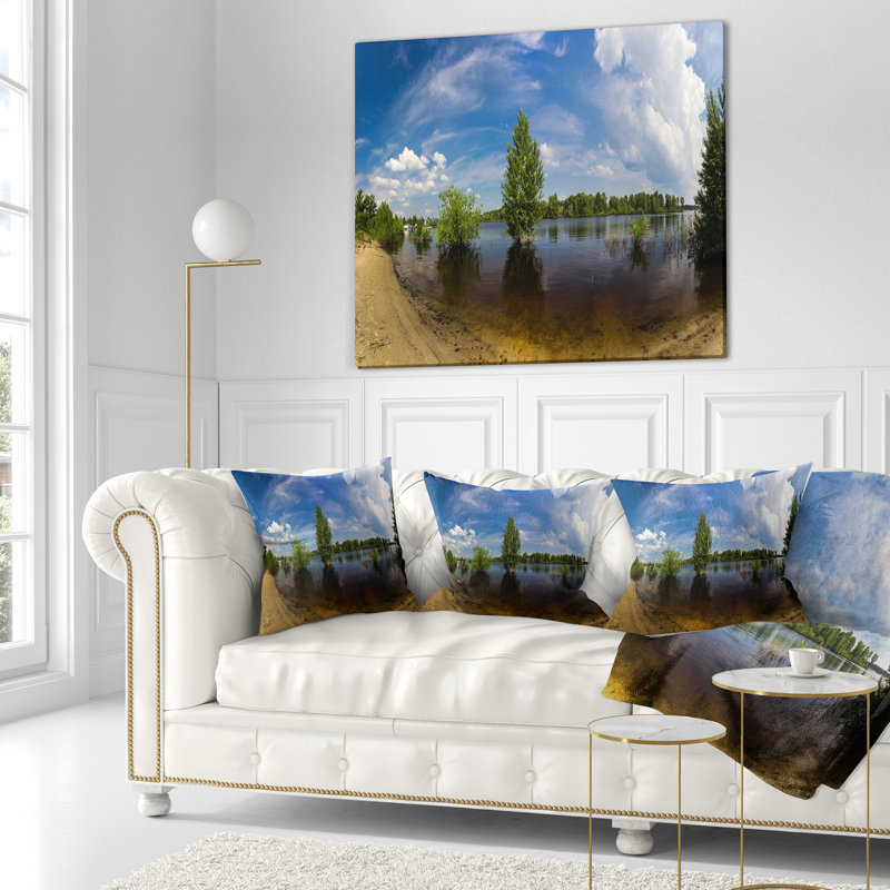 Coussin Landscape, 16 po x 1 po, Coussin décoratif