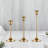 Elegant Candlestick Holders Set For Taper Candles, Decorative Centerpiece For Dining Table, Wedding, Christmas, And Housewarming-2000641181-2000641154