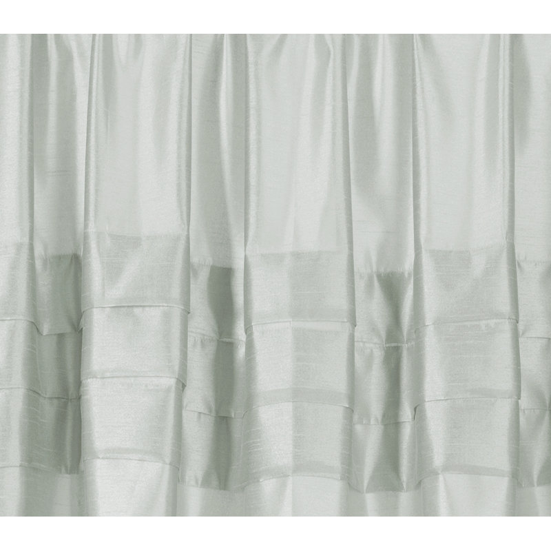 Stolz Tailored Window Valance, Silver