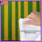 Green Yellow Vertical Stripes Comforter-123586459