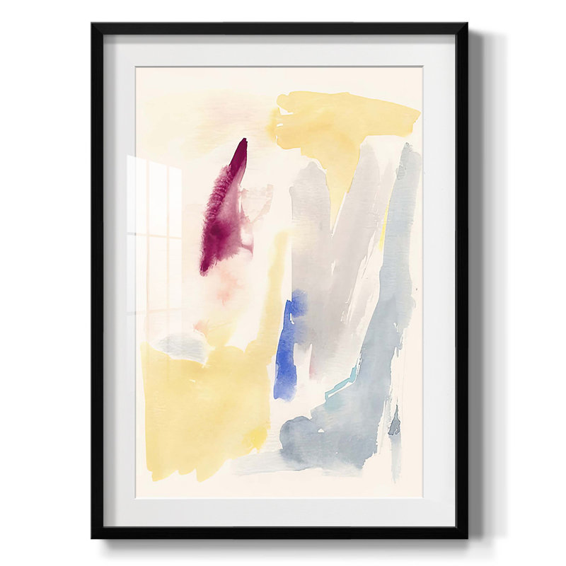Palette Expression II - Impression encadrée, H 28,5 po x l 20,5 po, Noir