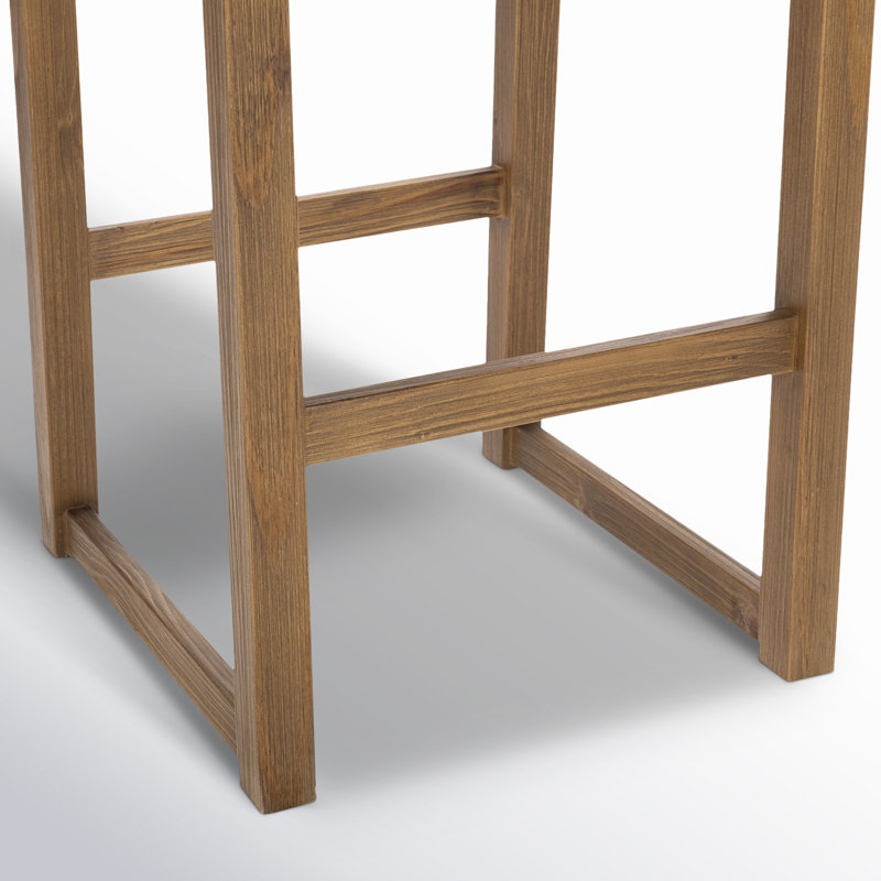 Cabrini Bar & Counter Stool, Bar Stool (30" Seat Height), Honey Brown