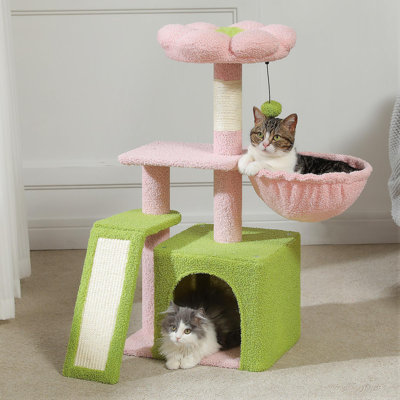 Arbre à chat d'intérieur compact
