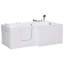 Coniston 1700mm x 855mm Freestanding Acrylic Bathtub-118805793