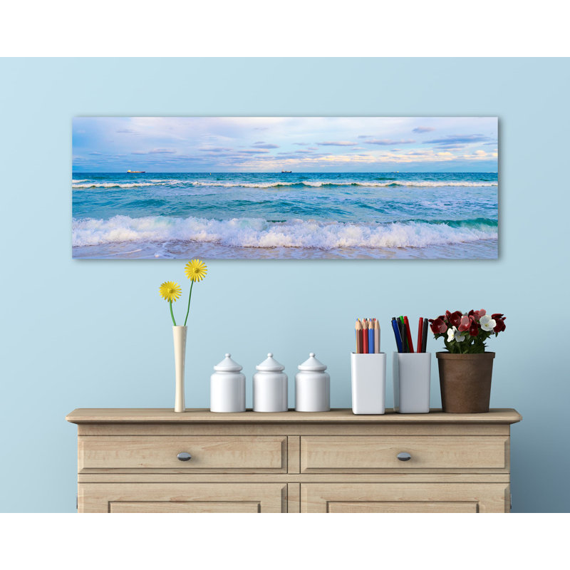 «Nigel Coastal Harmony», reproduction sur toile, H 16 po x l 48 po x P 1,5 po
