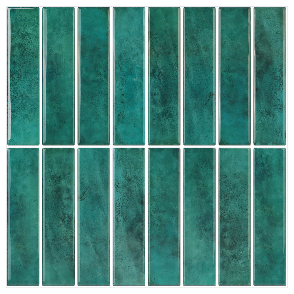 10Pcs Peel and Stick 2.5mm Backsplash Tiles