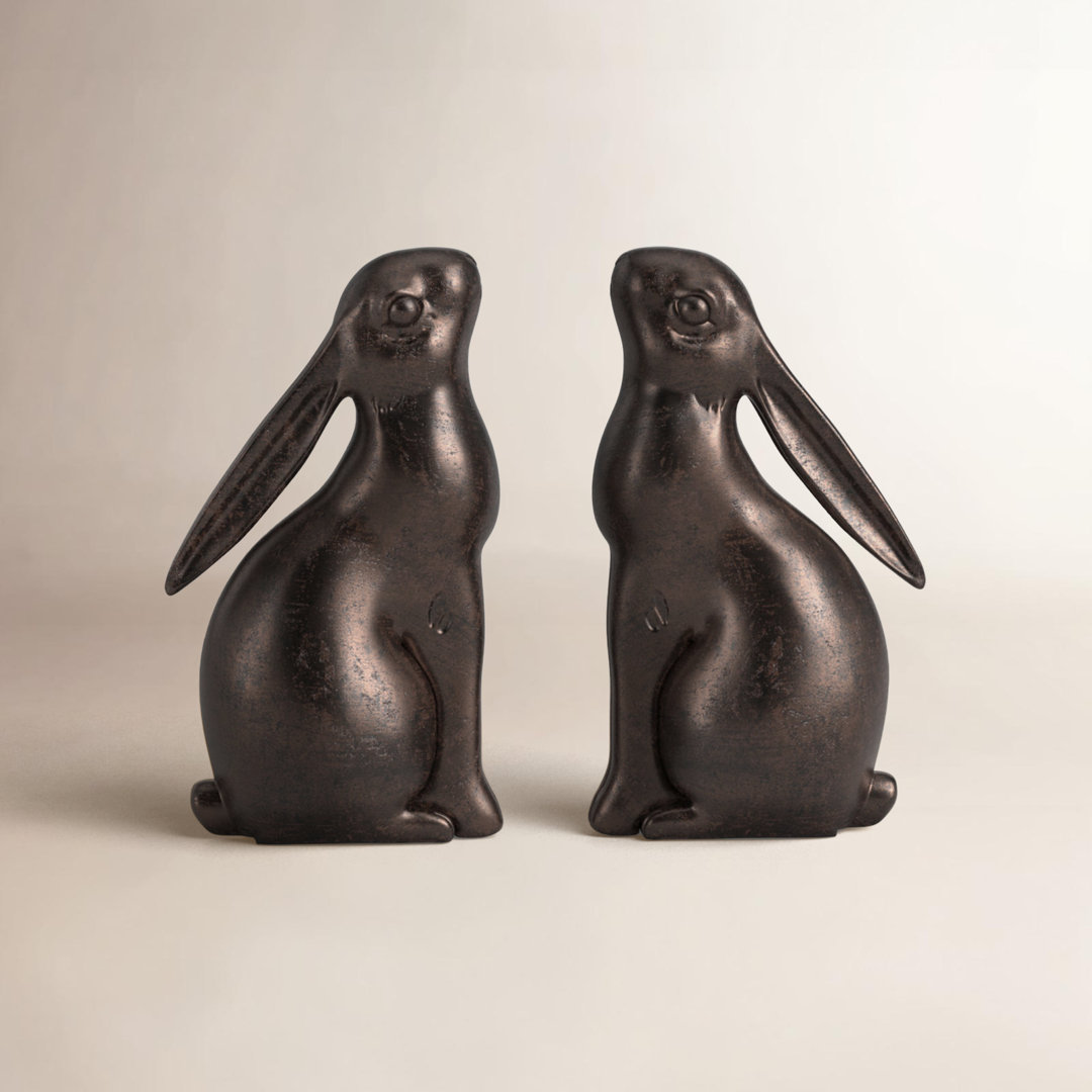 Rustic Resin Bookends (Set of 2) Birch Lane™ 