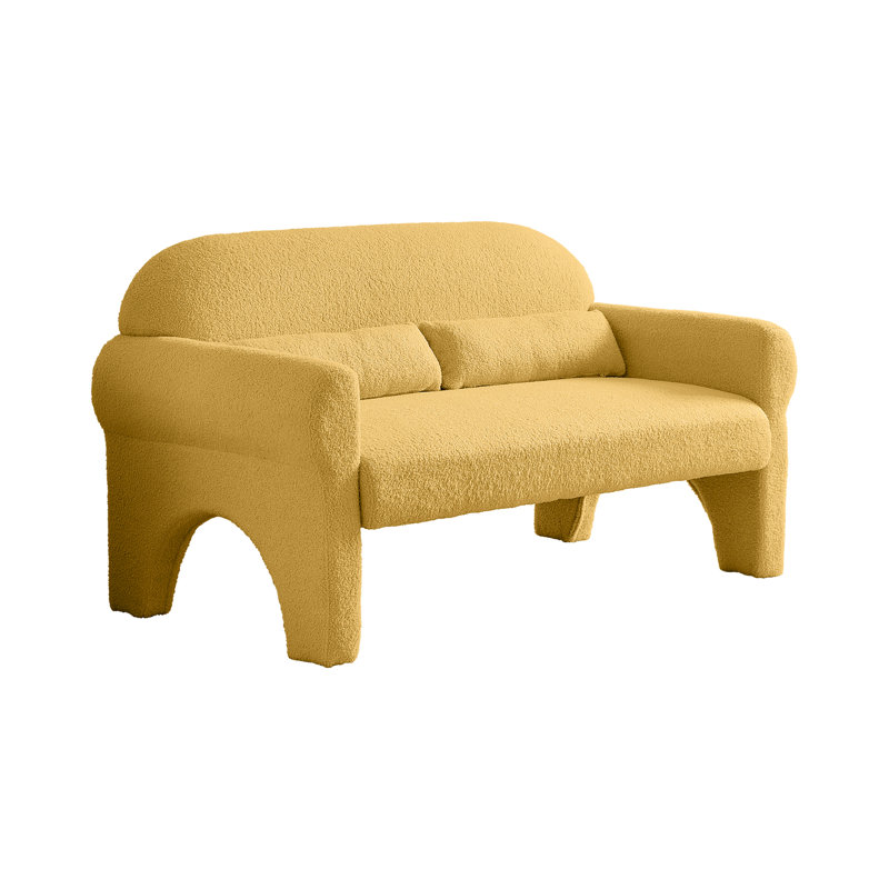 Modern 2 With Soft Lambswool Cushioning - Construction For Longevity & Lumbar Pillow Living Room 2 Seat Upholstery, Pillow, Construction, Versatile Place