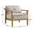 Copperleaf Rayn Solid Wood Upholstered Accent Chair-1450217357