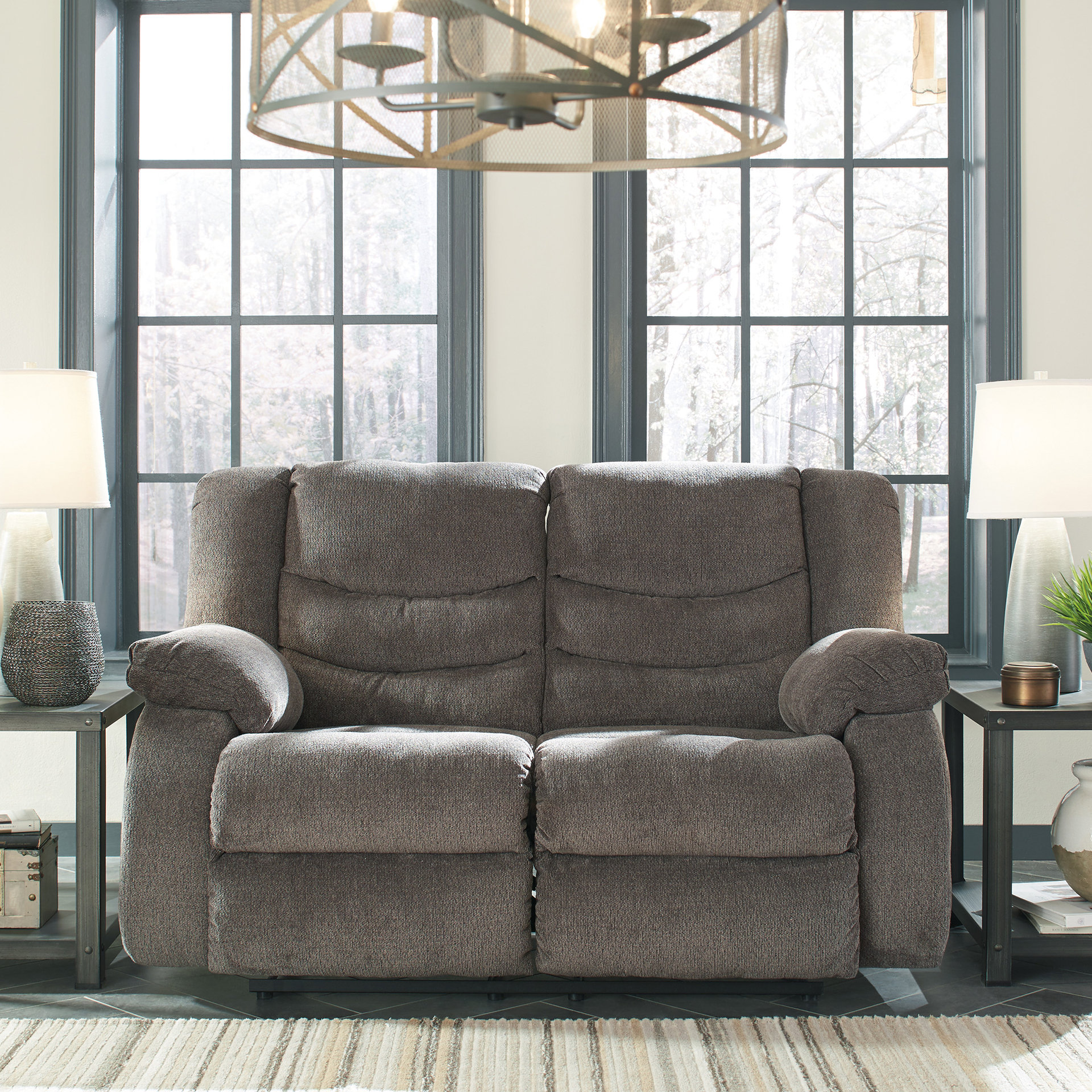 Ebern Designs Leopold Reclining Loveseat & Reviews - Wayfair Canada