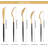 40 Piece Set Of Forged Tableware, Heavy, Service For 8