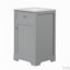 Meuble-lavabo 20 po avec lavabo, porte à fermeture douce et tablette réglable-861984338