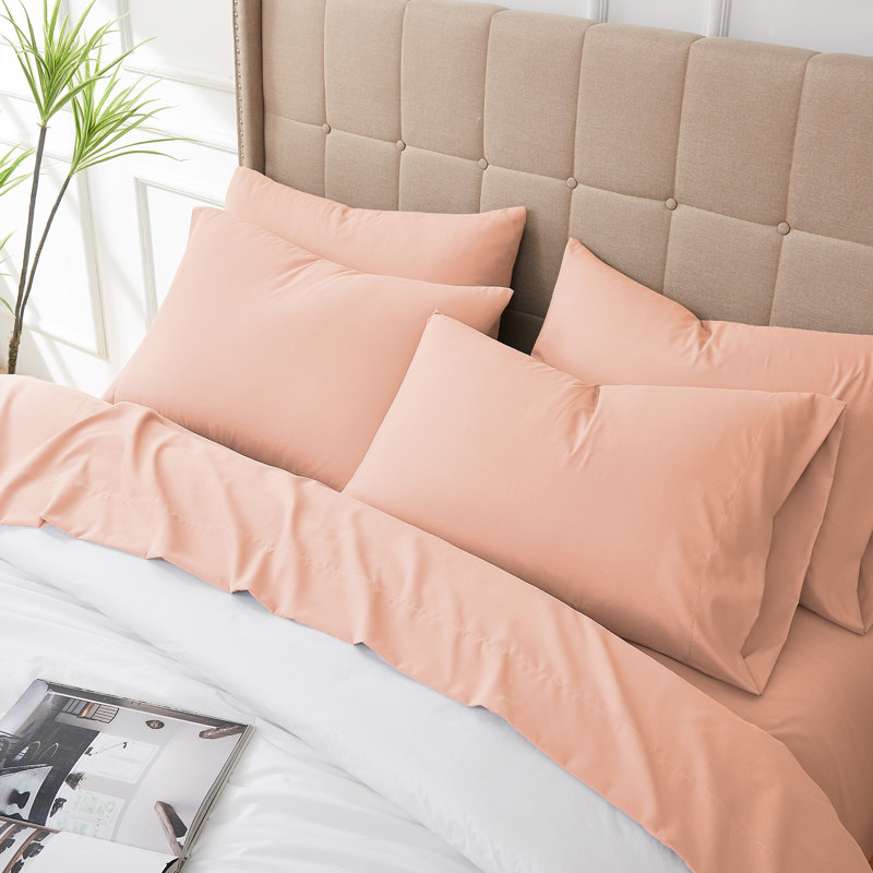 Vilano Springs Extra Deep Pocket Sheet Set, 6-Piece Ultra Soft Microfiber Sheets and Pillow Cases, Wrinkle Resistant, Easy Care