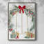 «Christmas Holiday Art CMXV III», reproduction d'art encadrée - bois massif XMA171686-651071534
