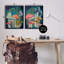 "Mushroom Variétés" Forest Ferns, ensemble de 2 giclées encadrées par Regina Moore-1602206961-1602206960