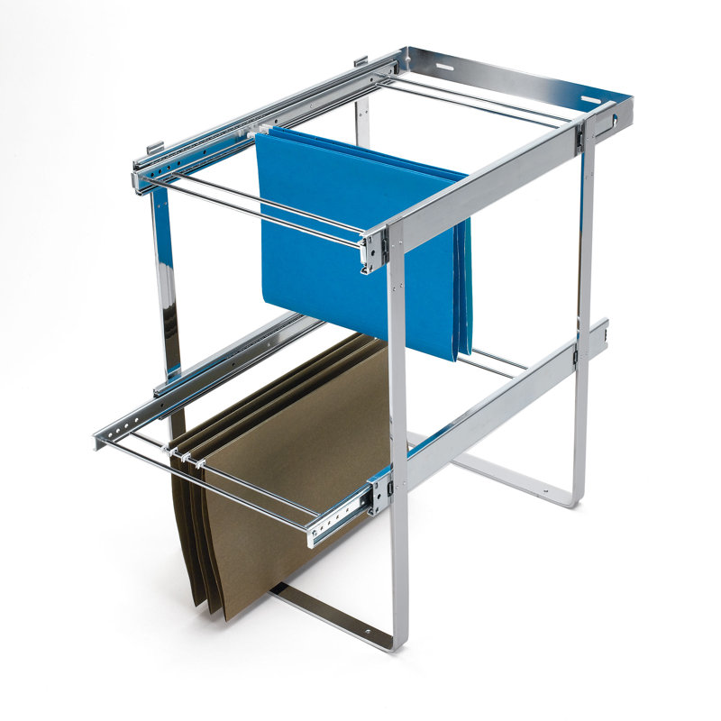 Rev-A-Shelf  (2) 14.5" Tier Base Cabinet File Drawer Organizer System