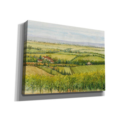 «Wine Country View I» par Tim O'toole, art mural sur toile