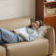 Canapé modulaire 100% polyester kaki-821713729-821713742