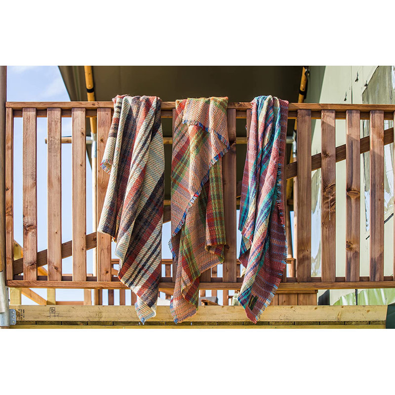 Hand Woven Throw Blanket
