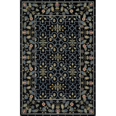 Erika Wool Oriental Area Rug