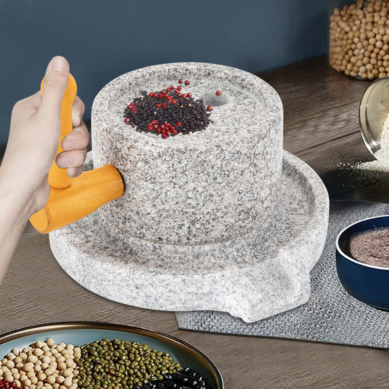 Millstone Natural Granite Handmade Stone Grinder