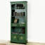 Vaisselier en bois massif vert moderne-1016336678